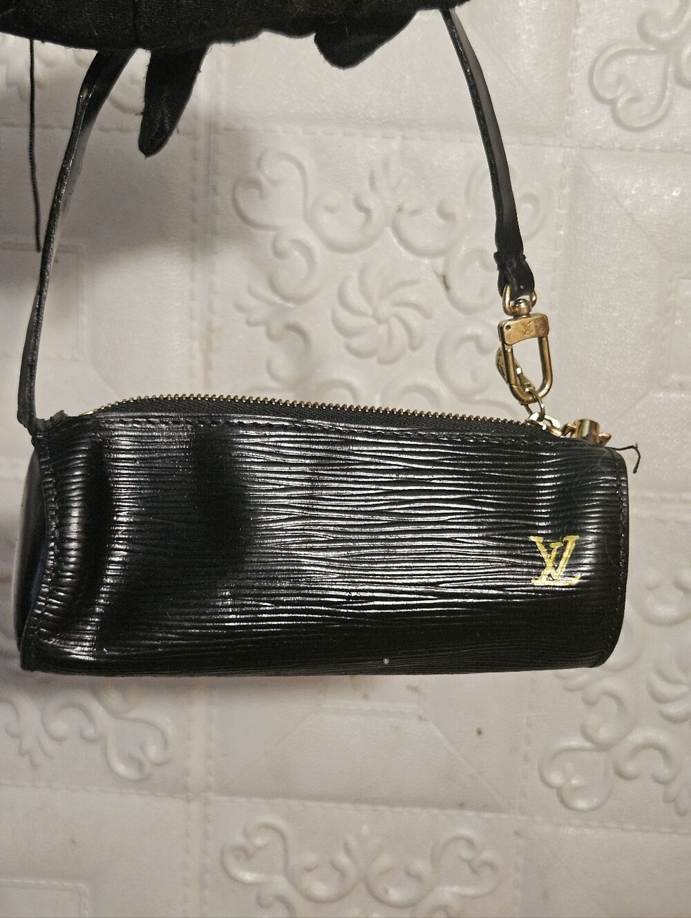 Louis Vuitton Soufflot Mini Cylinder Epi Leather Bag Authenthic
